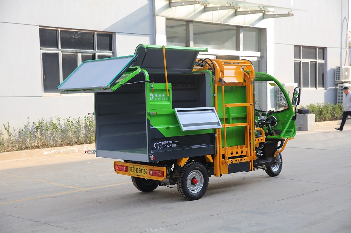 电动垃圾车图片